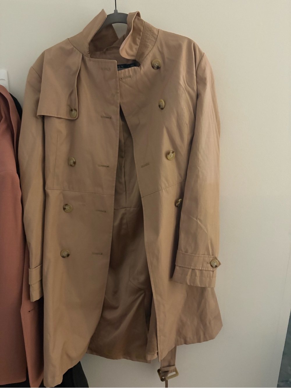 Ralph Lauren Trench Coat - Beige - Picture 2 of 5